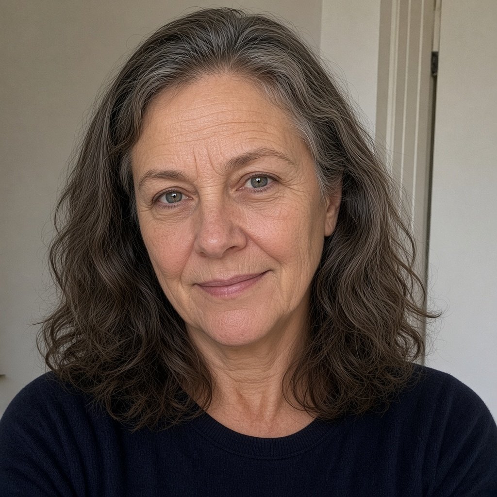 Susan after, smoother, brighter, firmer skin